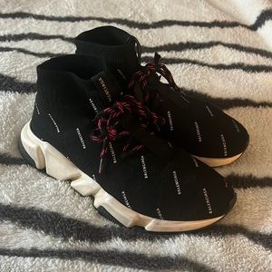 Balenciaga Speed Sneakers Sock with Ties